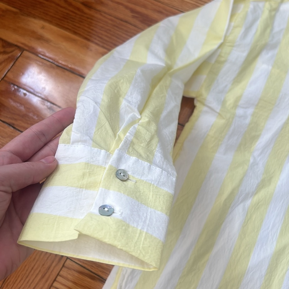 Mango Stripped Button down - Picture 3 of 6